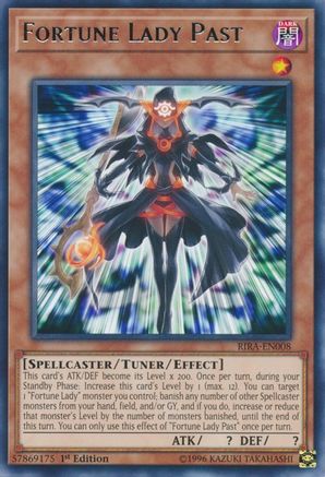 Fortune Lady Past (RIRA-EN008) - Rising Rampage 1st Edition