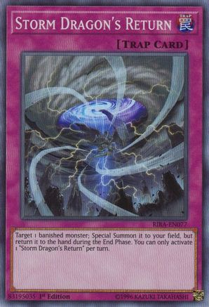 Storm Dragon's Return (RIRA-EN077) - Rising Rampage Unlimited