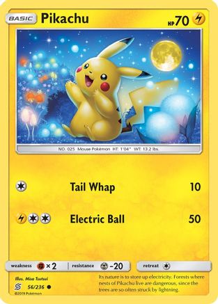Pikachu (56) (56) 056 SM Unified Minds - Common