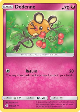 Dedenne 145 SM Unified Minds - Uncommon