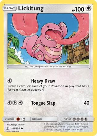 Lickitung 161 SM Unified Minds - Common