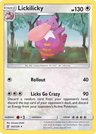 Lickilicky - Reverse Holofoil SM Unified Minds - Rare