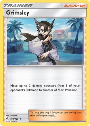 Grimsley - Reverse Holofoil SM Unified Minds - Uncommon