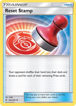 Reset Stamp 206 SM Unified Minds - Uncommon