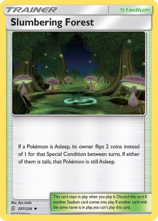 Slumbering Forest 207/236 SM Unified Minds - Uncommon