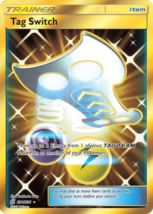 Tag Switch (Secret) - Holofoil SM Unified Minds - Secret Rare