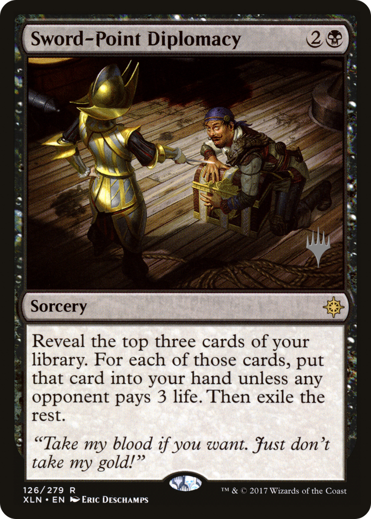 Sword-Point Diplomacy (PPM20-126) - Ixalan Promos Foil