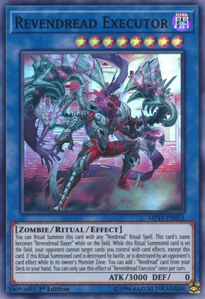 Revendread Executor (MP19-EN055) - 2019 Gold Sarcophagus Tin Mega Pack 1st Edition