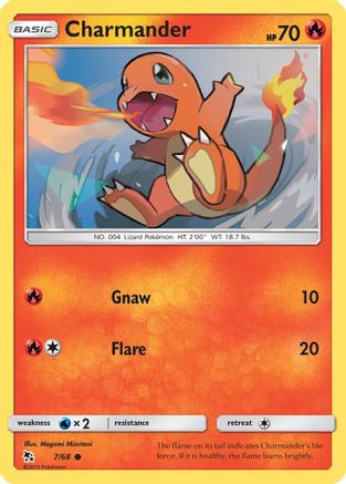 Charmander 007 Hidden Fates - Common