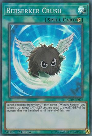 Berserker Crush (AC19-EN007) - Advent Calendar 2019 1st Edition