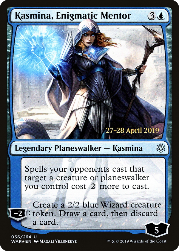 Kasmina, Enigmatic Mentor (PRE-056) - War of the Spark Promos Foil