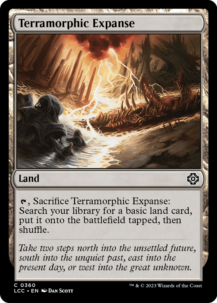 Terramorphic Expanse (LCC-360) - The Lost Caverns of Ixalan Commander