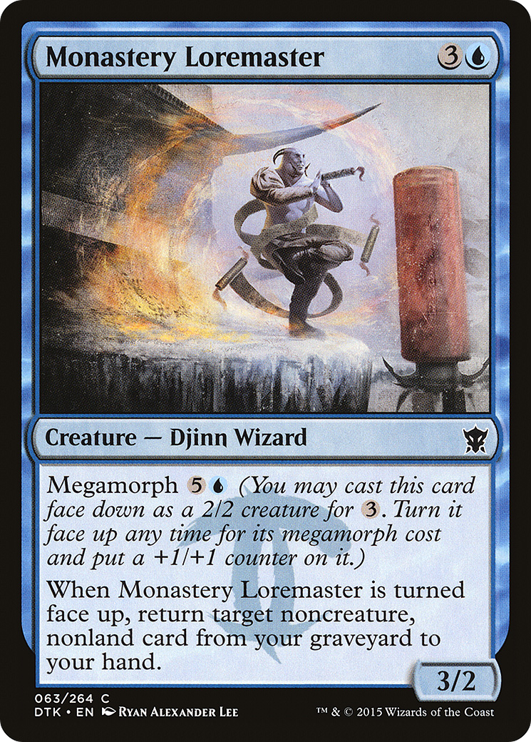 Monastery Loremaster (DTK-063) - Dragons of Tarkir