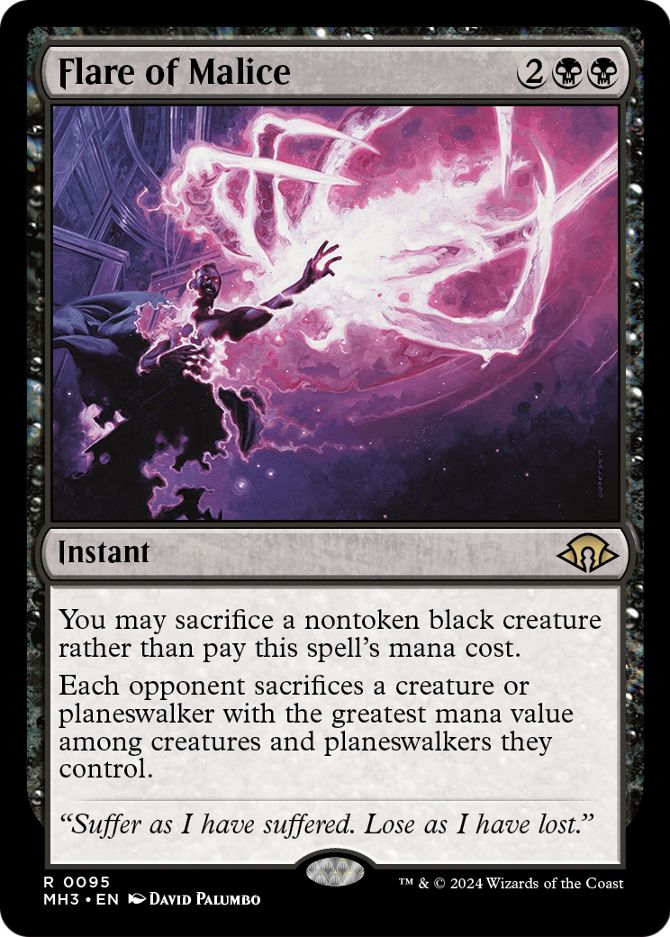 Flare of Malice (MH3-095) - Modern Horizons 3
