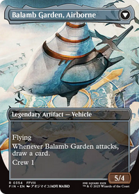 Balamb Garden, SeeD Academy (Borderless) (FIN-354) - FINAL FANTASY Foil