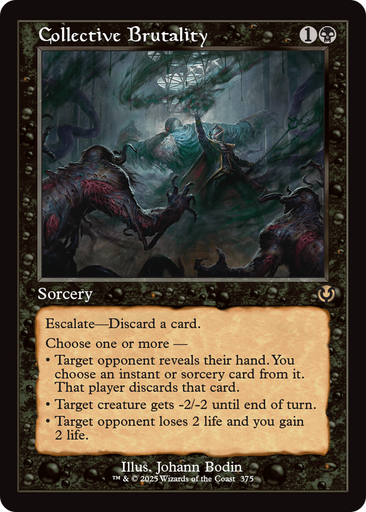 Collective Brutality (Retro Frame) (INR-375) - Innistrad Remastered