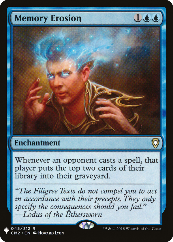 Memory Erosion (LIST-045) - The List