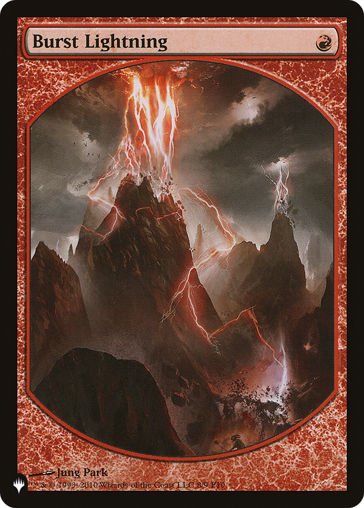 Burst Lightning (P10) (LIST-9-AUG) - The List