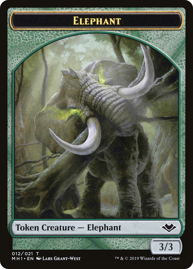 Elephant (TMH1-012) - Modern Horizons Tokens Foil