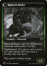 Hookhand Mariner (DBL-470) - Innistrad: Double Feature: (Double Faced Transform) Foil