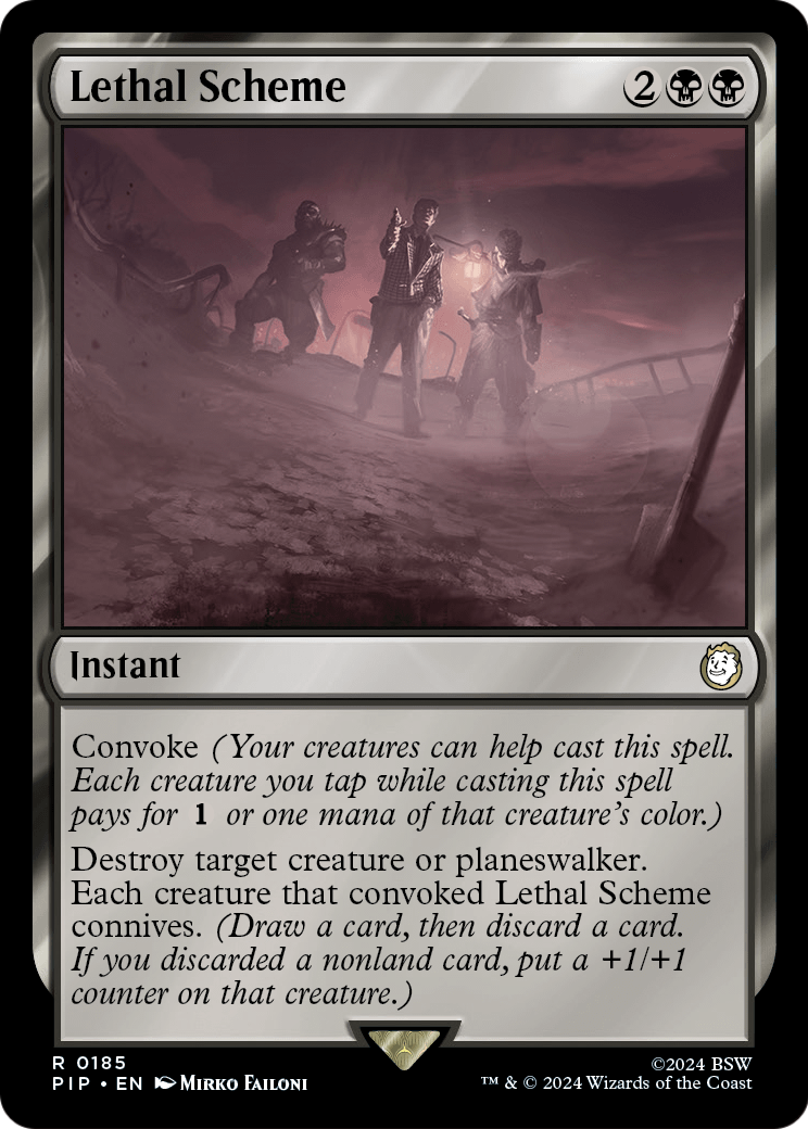 Lethal Scheme (PIP-185) - Fallout