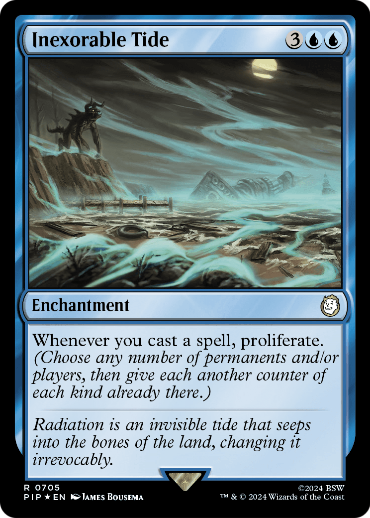 Inexorable Tide (Surge Foil) (PIP-705) - Fallout Foil