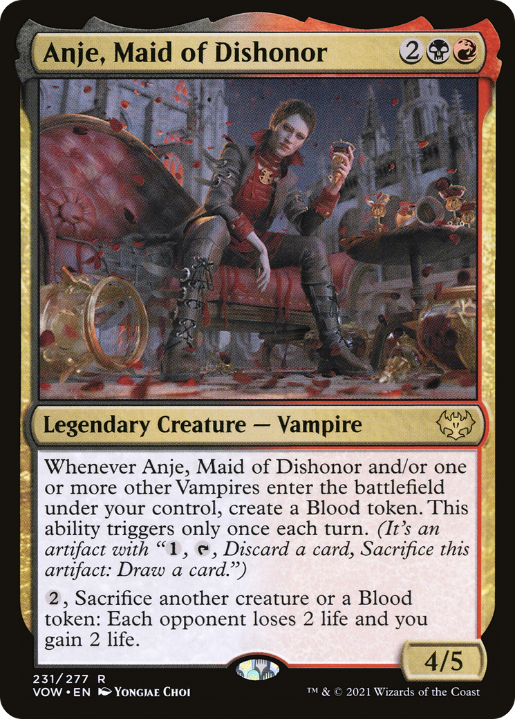 Anje, Maid of Dishonor (VOW-231) - Innistrad: Crimson Vow