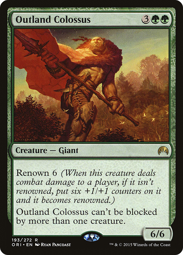 Outland Colossus (ORI-193) - Magic Origins