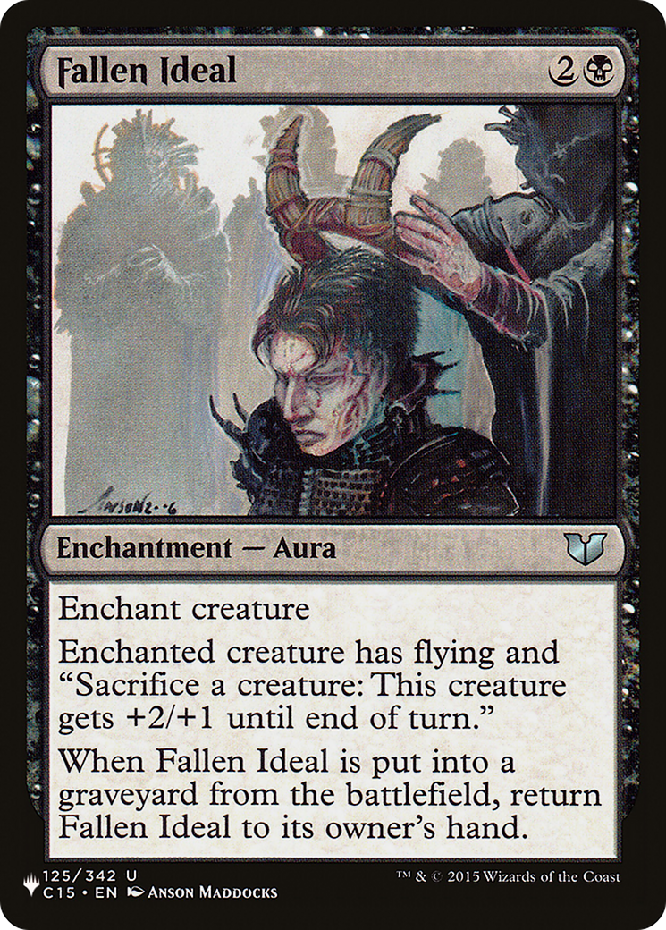 Fallen Ideal (LIST-125/342) - The List