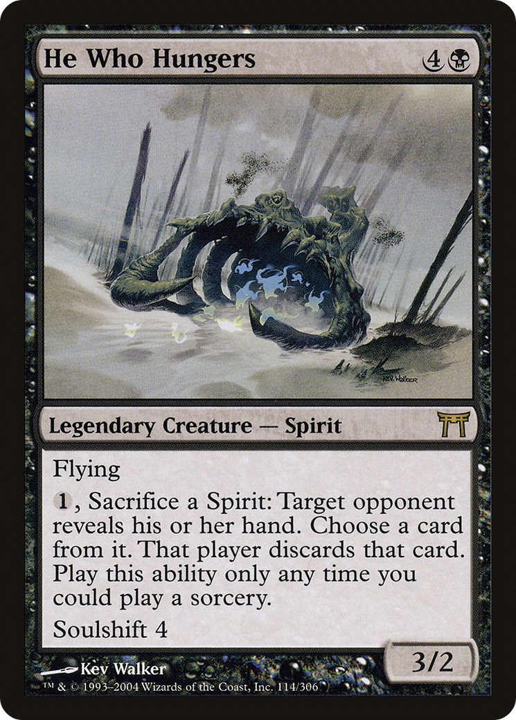 He Who Hungers (CHK-114) - Champions of Kamigawa Foil