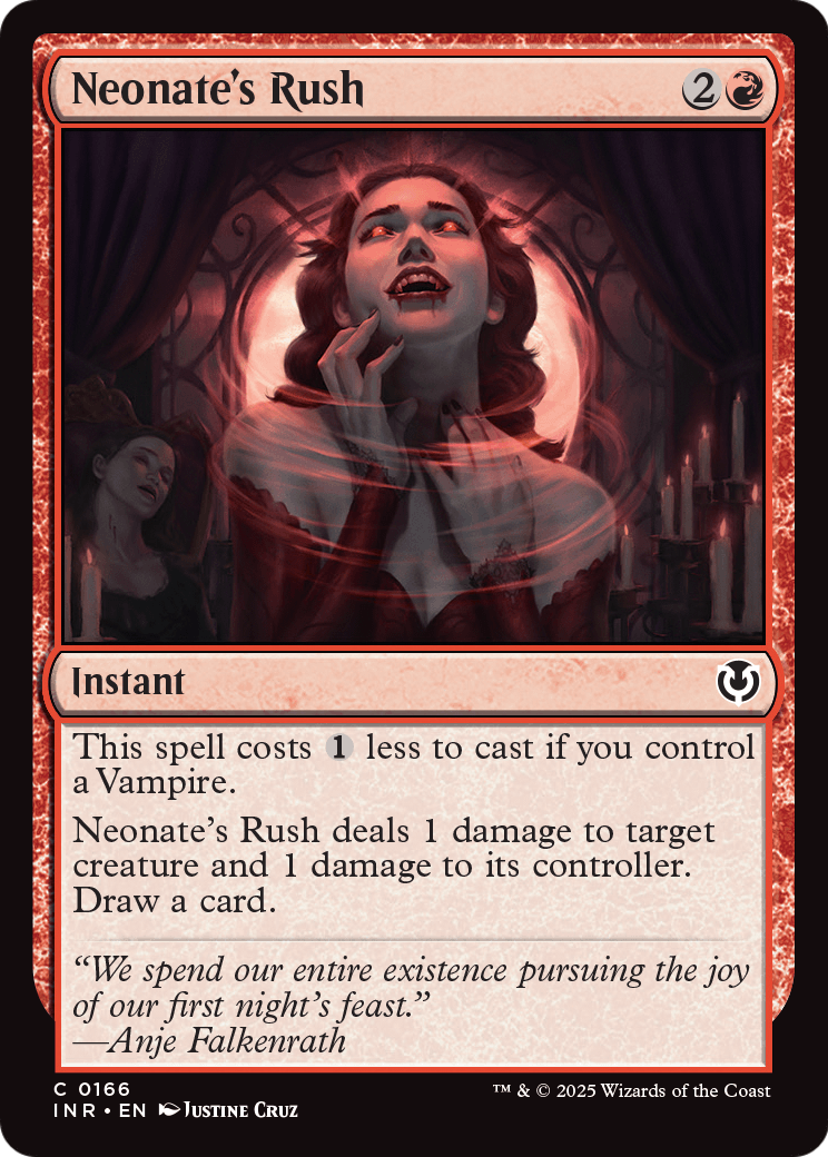 Neonate's Rush (INR-166) - Innistrad Remastered Foil
