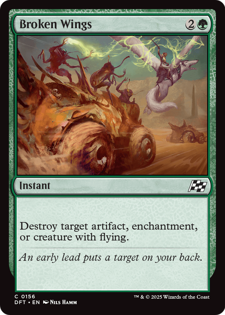 Broken Wings (DFT-156) - Aetherdrift Foil