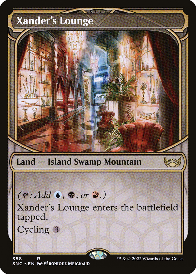 Xander's Lounge (Showcase) (SNC-358) - Streets of New Capenna: (Showcase) Foil
