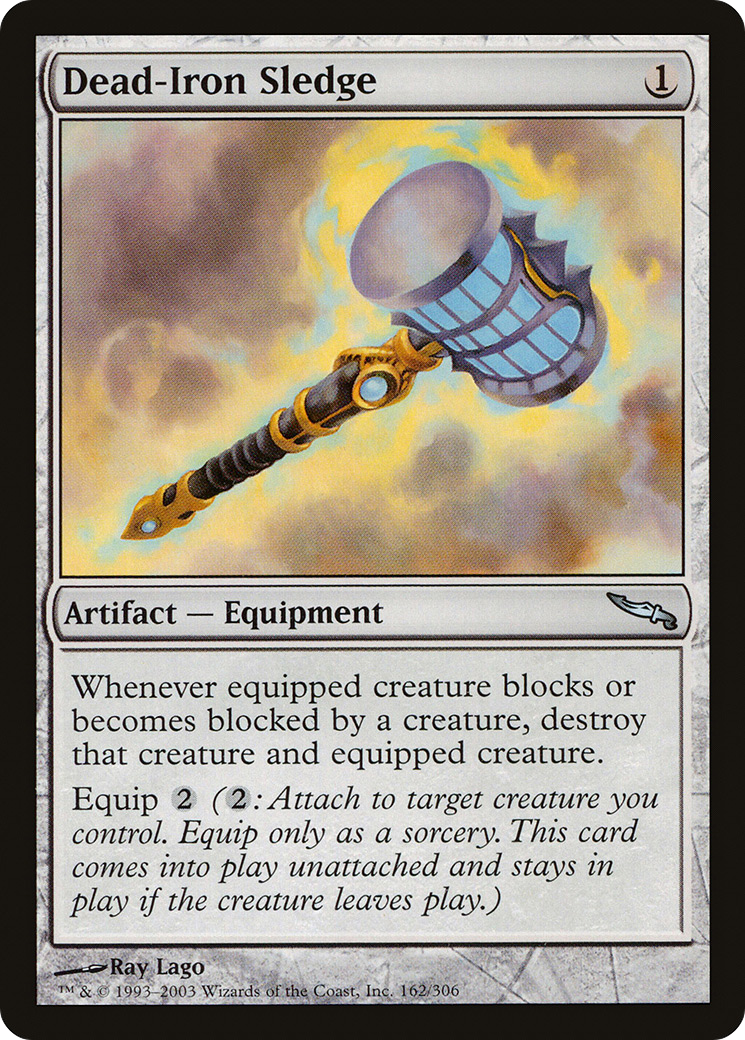 Dead-Iron Sledge (MRD-162) - Mirrodin