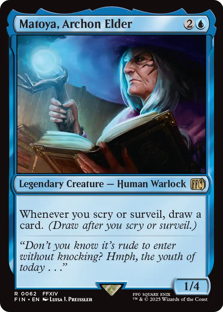 Matoya, Archon Elder (FIN-062) - FINAL FANTASY Foil