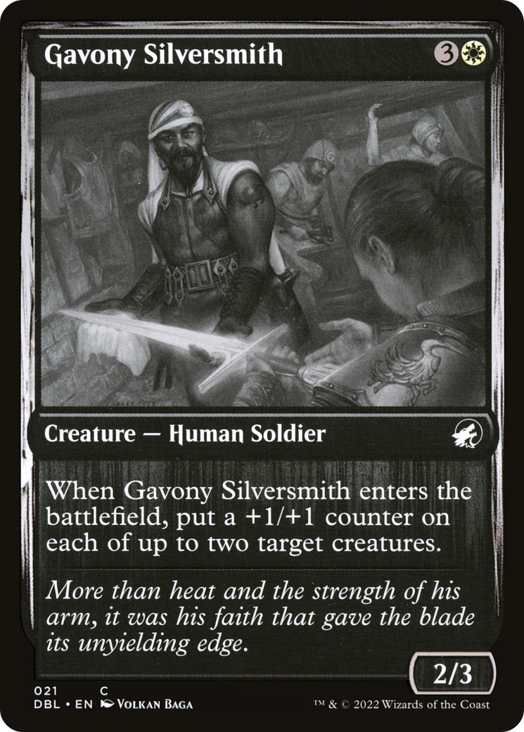 Gavony Silversmith (DBL-021) - Innistrad: Double Feature