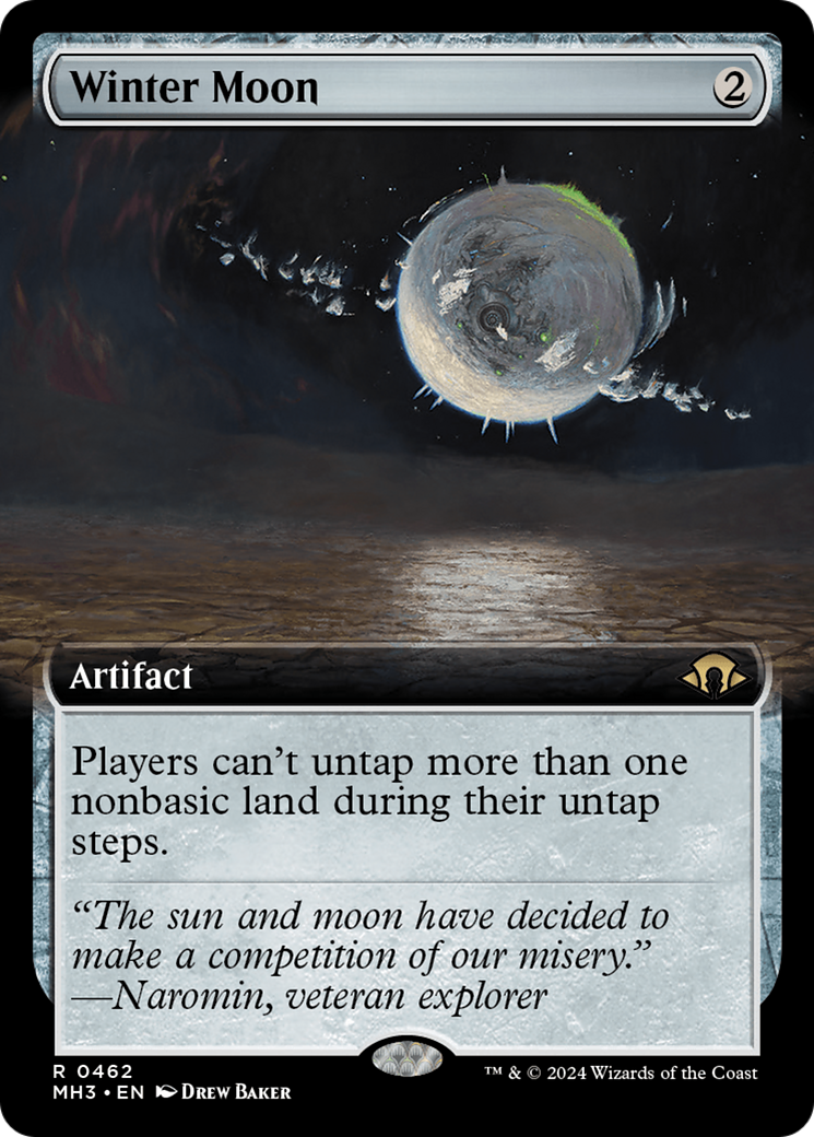 Winter Moon (Extended Art) (MH3-462) - Modern Horizons 3: (Extended Art) Foil
