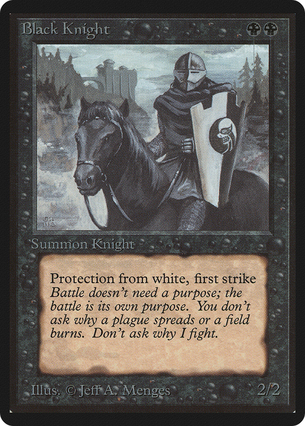 Black Knight (LEB-) - Limited Edition Beta