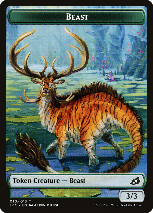 Beast (TIKO-010) - Ikoria: Lair of Behemoths Tokens
