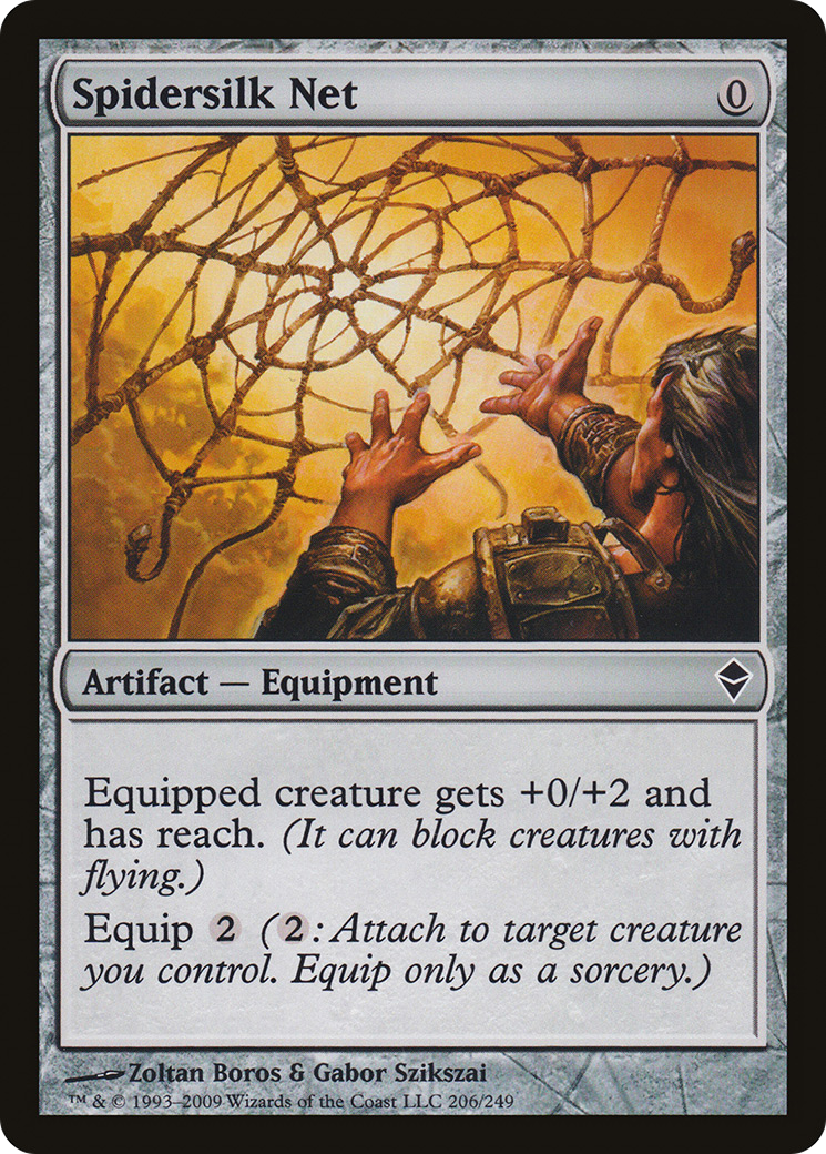 Spidersilk Net (ZEN-206) - Zendikar Foil