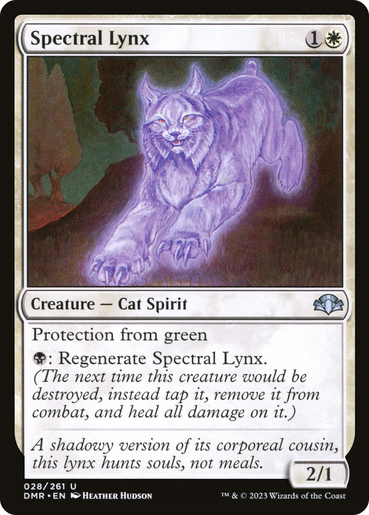 Spectral Lynx (DMR-028) - Dominaria Remastered Foil