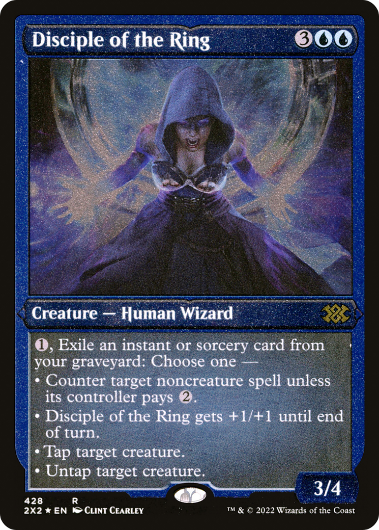 Disciple of the Ring (Foil Etched) (2X2-428) - Double Masters 2022 Foil