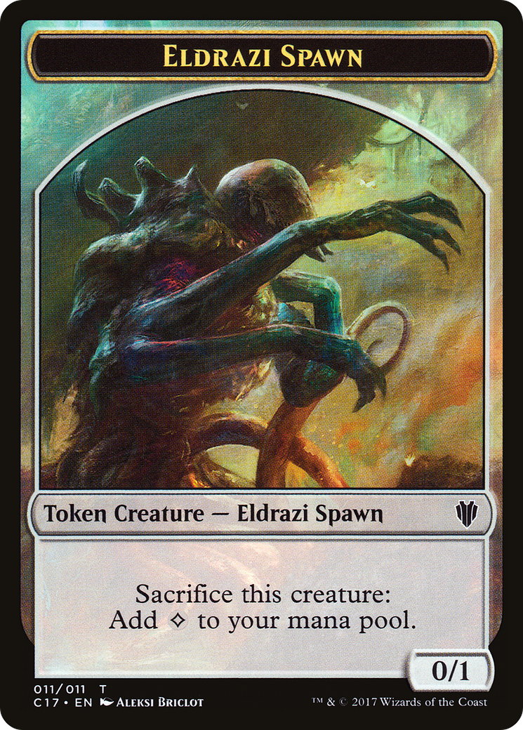 Eldrazi Spawn (TC17-011) - Commander 2017 Tokens
