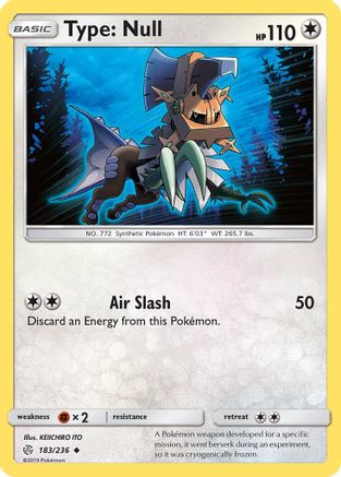 Type: Null 183 SM Cosmic Eclipse - Uncommon