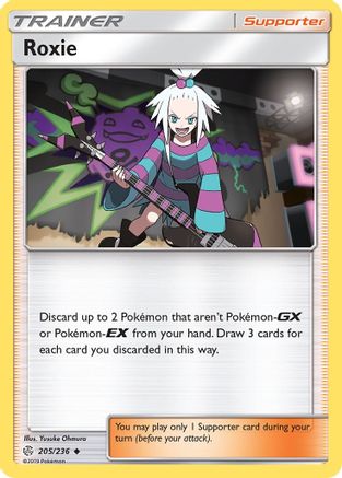 Roxie 205 - Reverse Holofoil SM Cosmic Eclipse - Uncommon