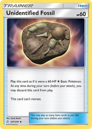 Unidentified Fossil/236 SM Cosmic Eclipse - Uncommon