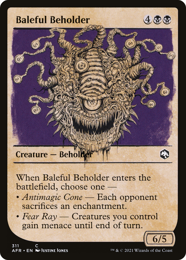 Baleful Beholder (Showcase) (AFR-311) - Adventures in the Forgotten Realms: (Showcase)