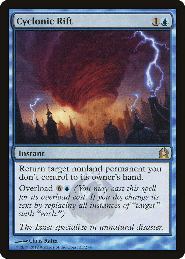 Cyclonic Rift (RTR-035) - Return to Ravnica Foil