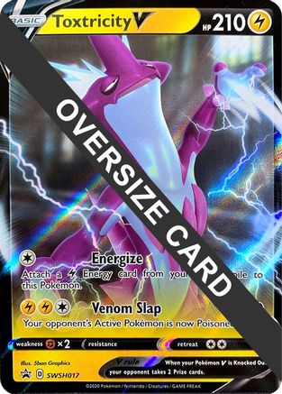 Toxtricity V - SWSH017 - Holofoil Jumbo Cards - Promo