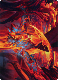 Free from Flesh // Free from Flesh (AONE-027) - Phyrexia: All Will Be One Art Series (Borderless)